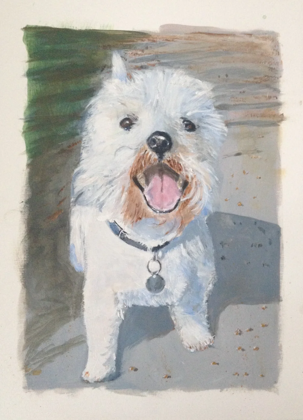 Oscar. First commission. Oscar. First commission.