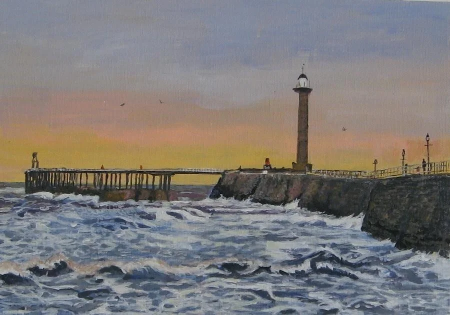 Whitby Pier and Lighthouse Whitby Pier and Lighthouse