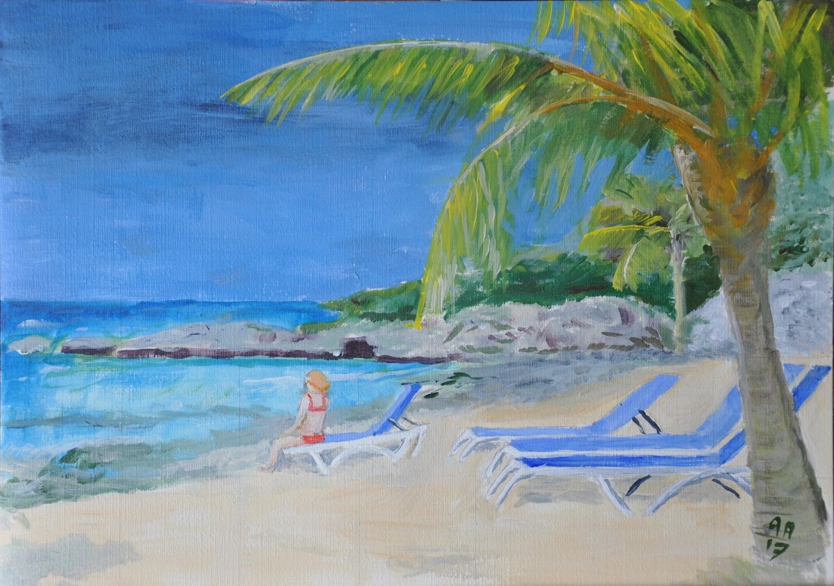 Approaching rain, Lucea, Jamaica