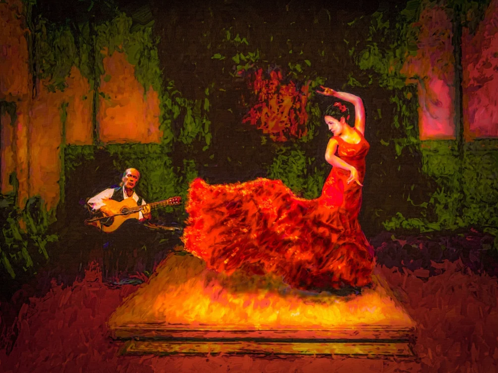 Flamenco Flame Flamenco Flame