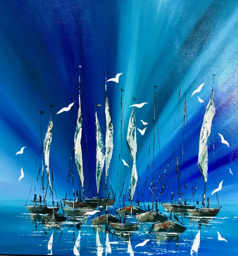 Morning Sail. Morning Sail.