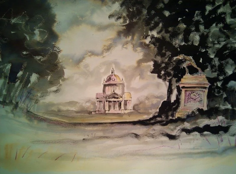 'Temple of the Four Winds, Castle Howard' 'Temple of the Four Winds, Castle Howard'