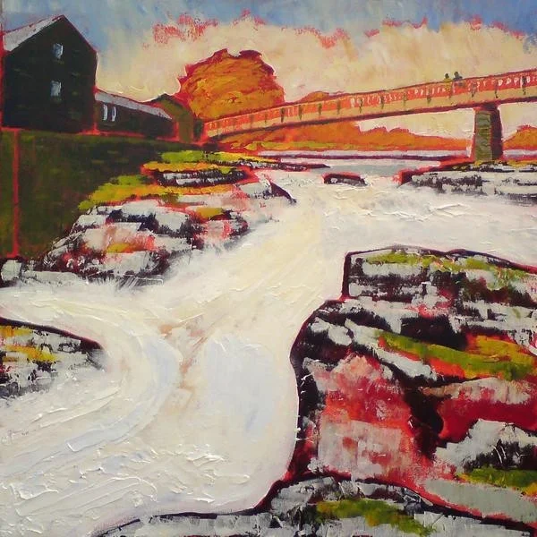 'Autumn at Linton Falls, Yorkshire Dales' 'Autumn at Linton Falls, Yorkshire Dales'