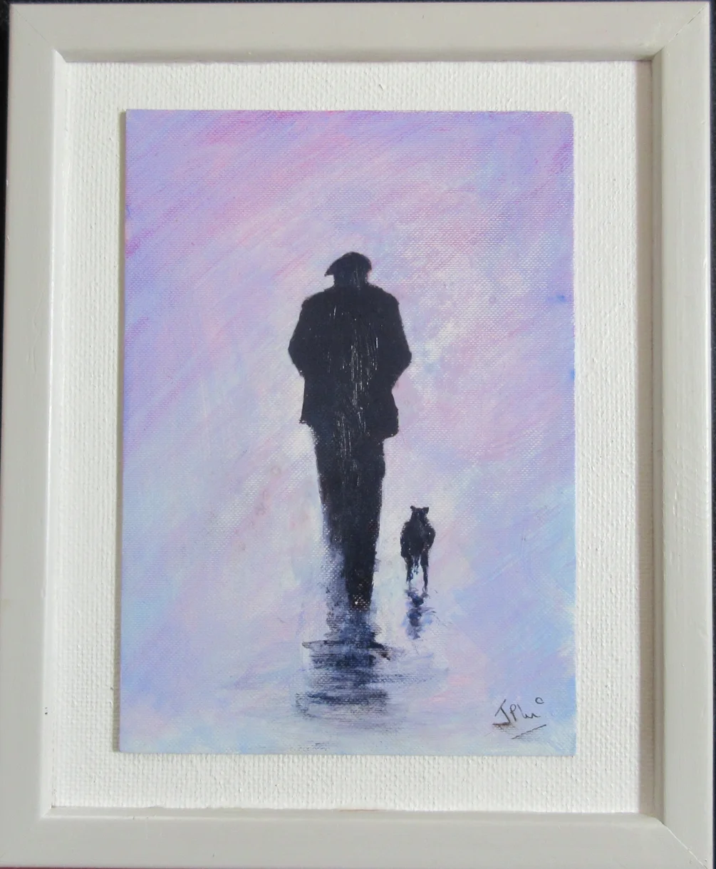 Man and dog (after Millar) Man and dog (after Millar)
