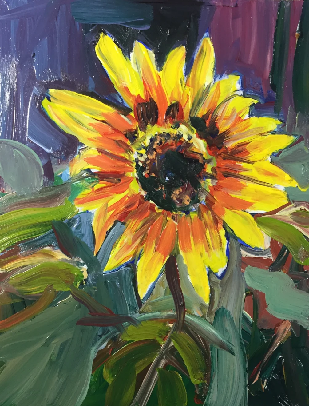 Oil on 8”x6” Oil on 8”x6”