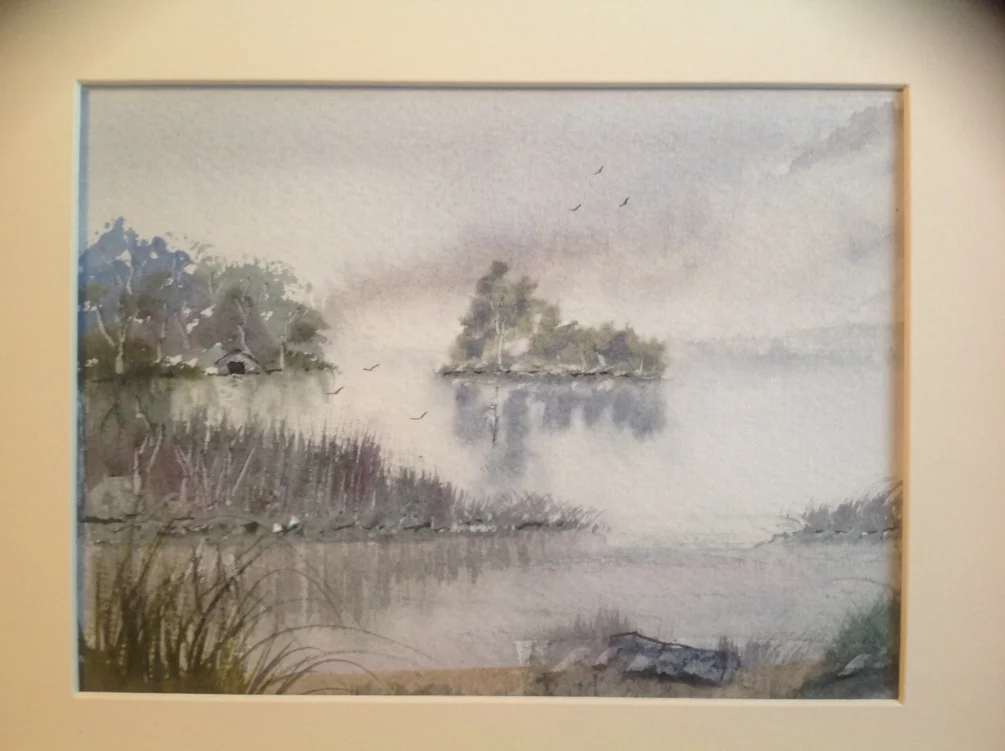Misty Lake Misty Lake