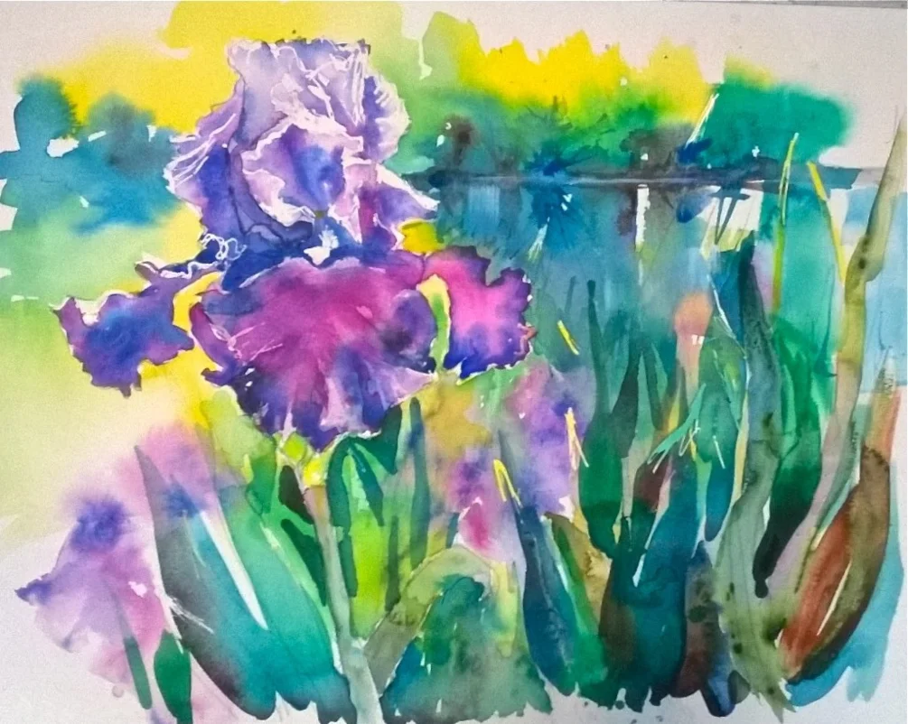 Pond side Iris Pond side Iris