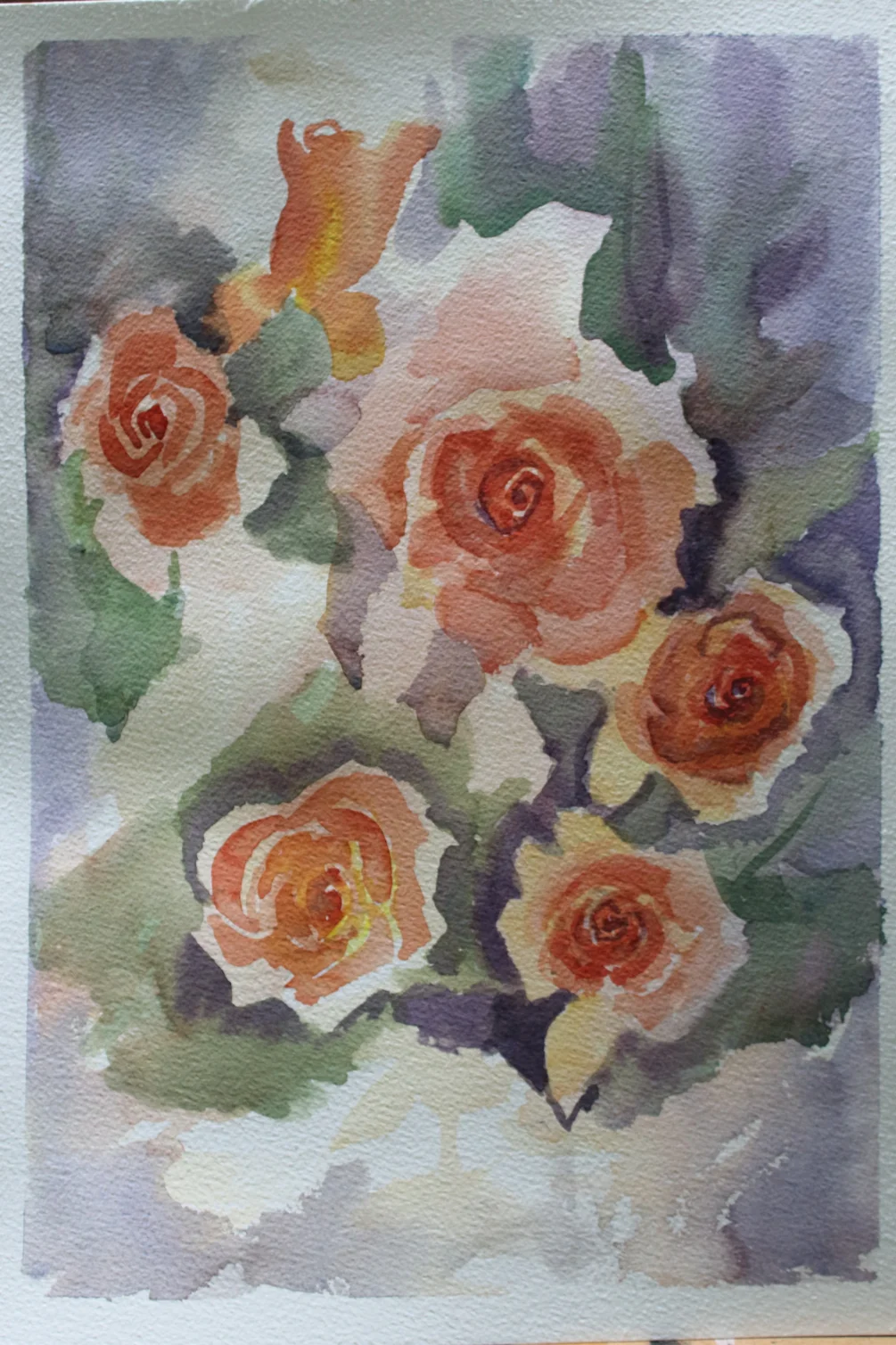 Water colour roses Water colour roses