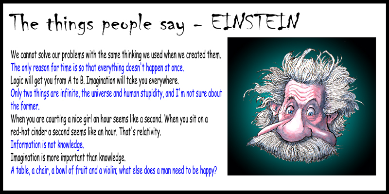 einstein quotes