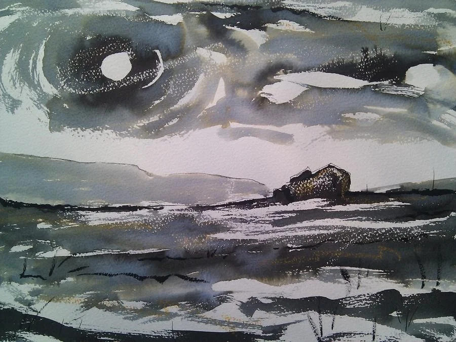 'Three Wensleydale Barns' (detail 1) 'Three Wensleydale Barns' (detail 1)