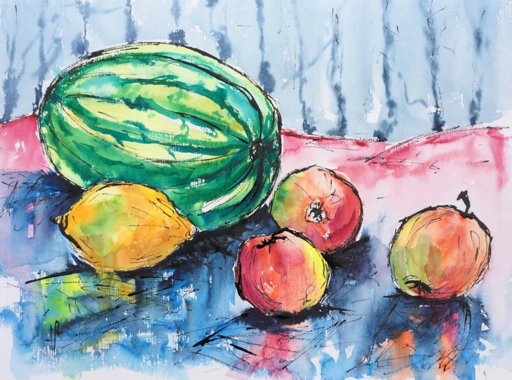 Watermelon Still Life Watermelon Still Life