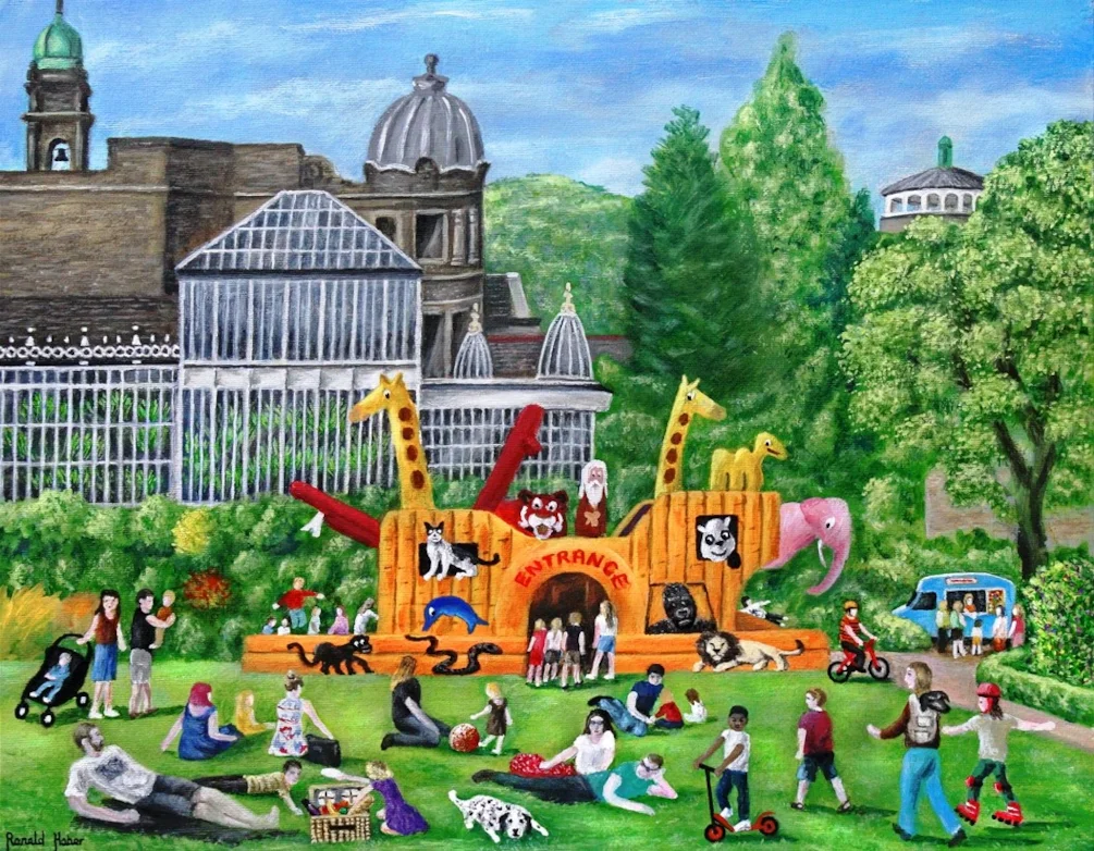 Summer in Buxton Pavillion Gardens Summer in Buxton Pavillion Gardens