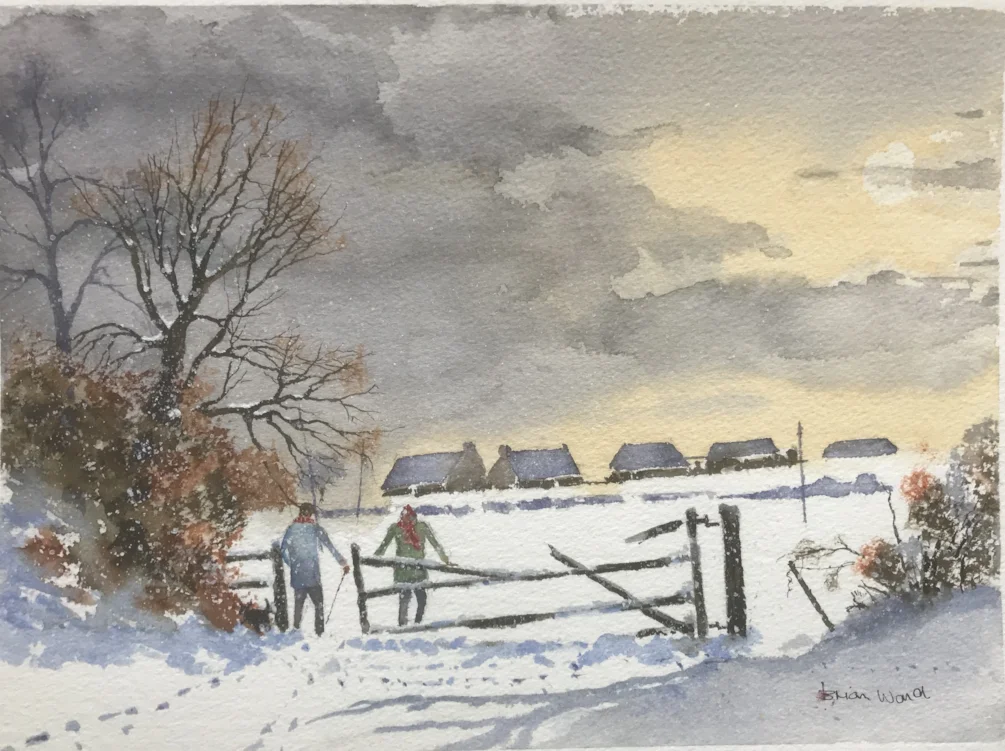 Ulley under snow Ulley under snow
