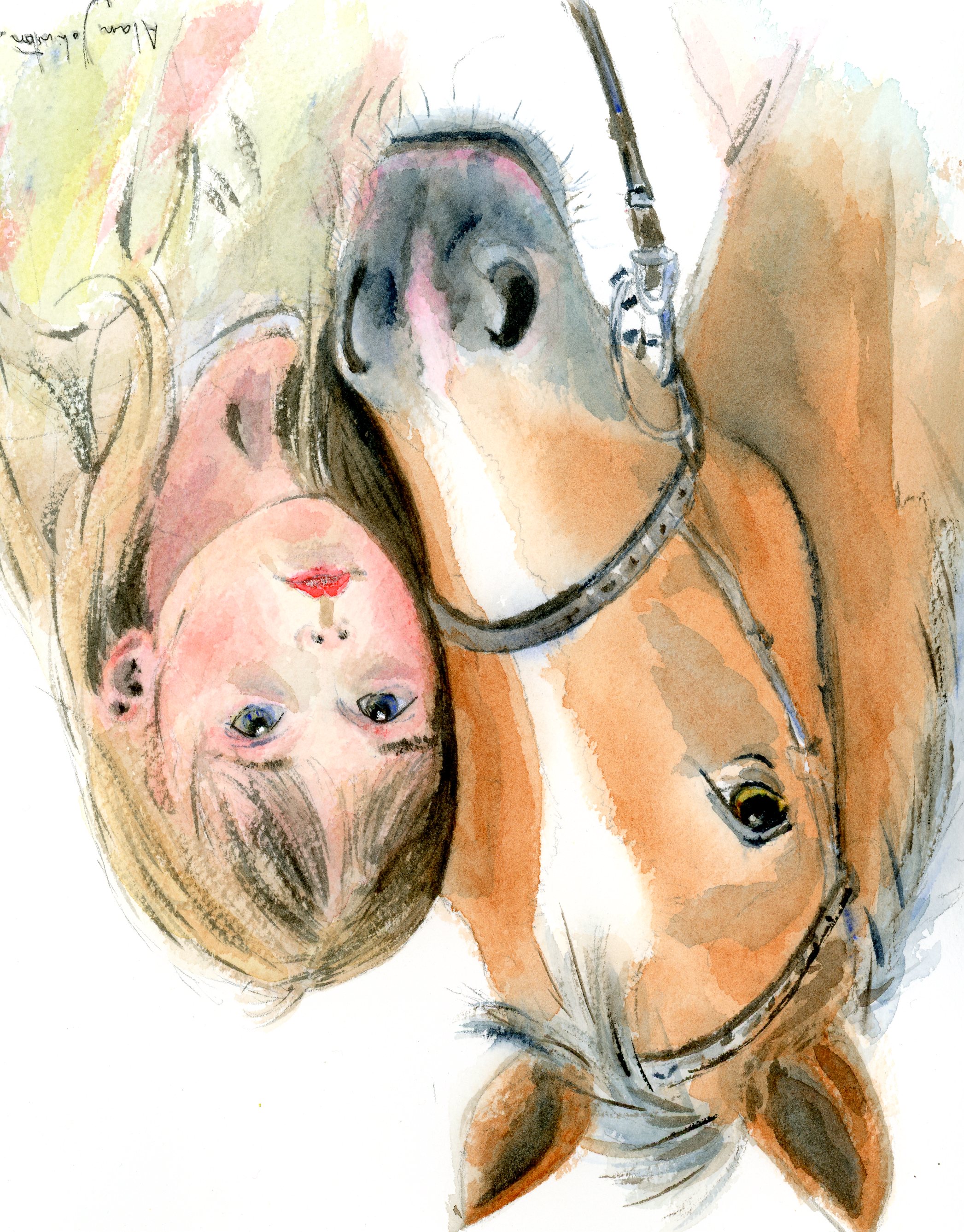 img001 GIRL WITH HORSE