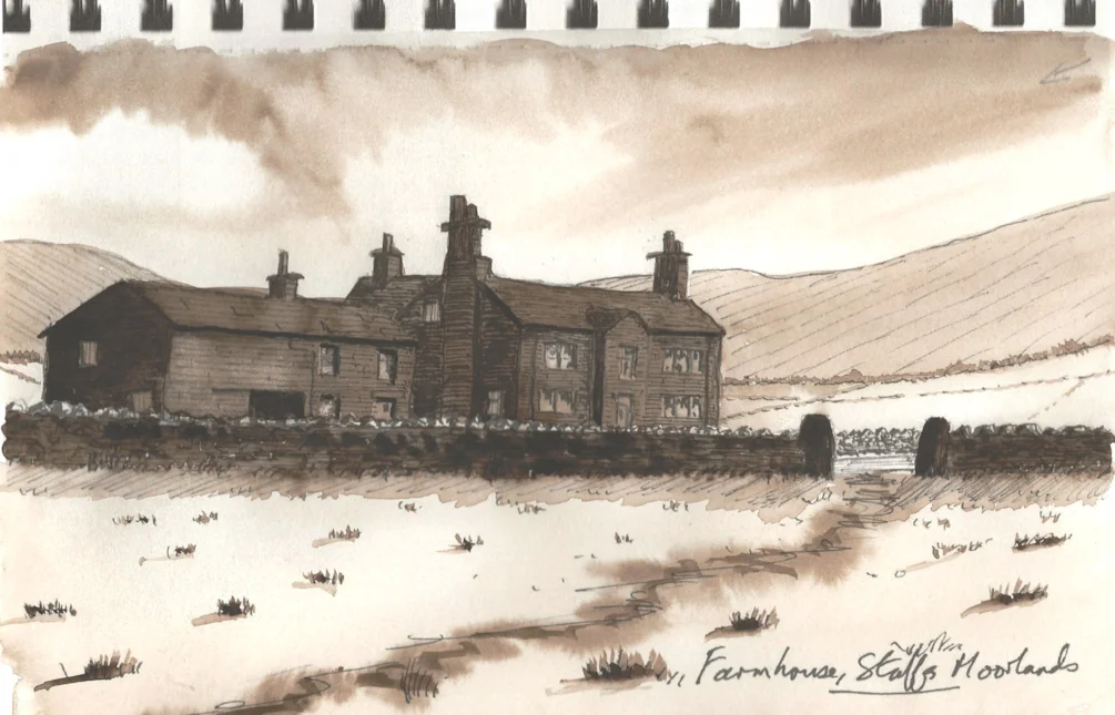 sepia CT farmhouse staffs moorland dark auto sepia CT farmhouse staffs moorland dark auto
