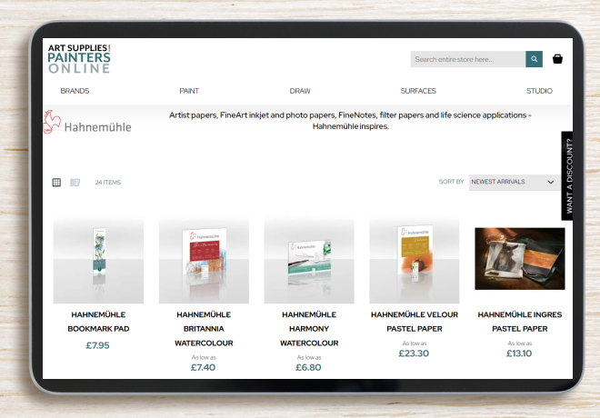 Art Supplies News Graphic