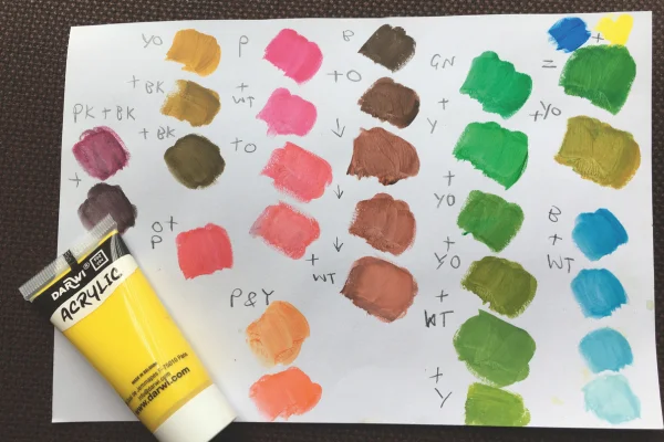 Colour experiments