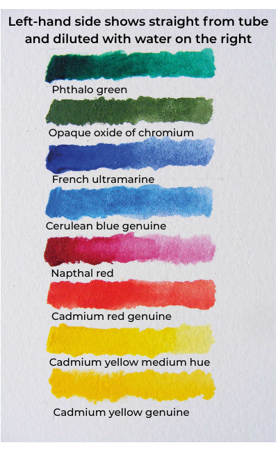 Jacksons artist acrylic colours