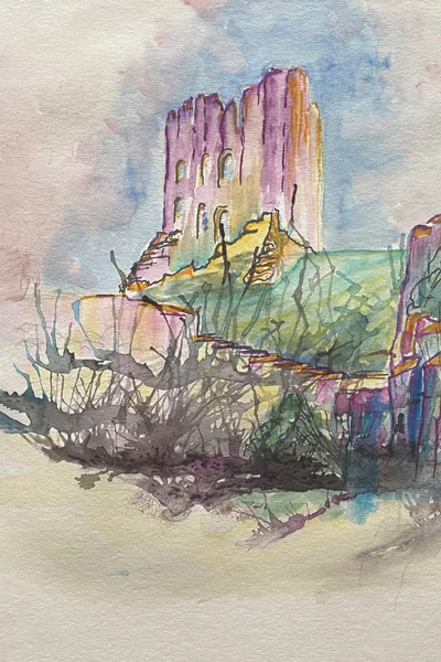 Scarborough Castle by Tony Hogan