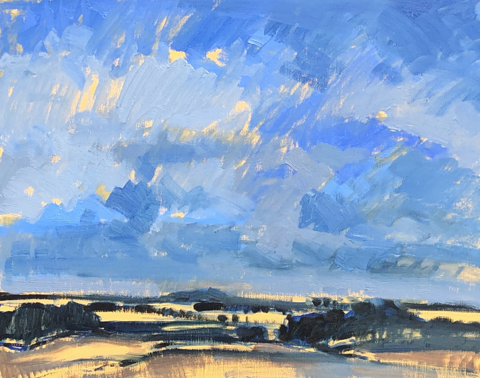 Summer Sky outlet 2 - Original Oil Painting