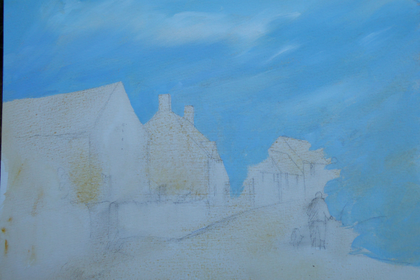 Step 1 using System 3 Acrylics