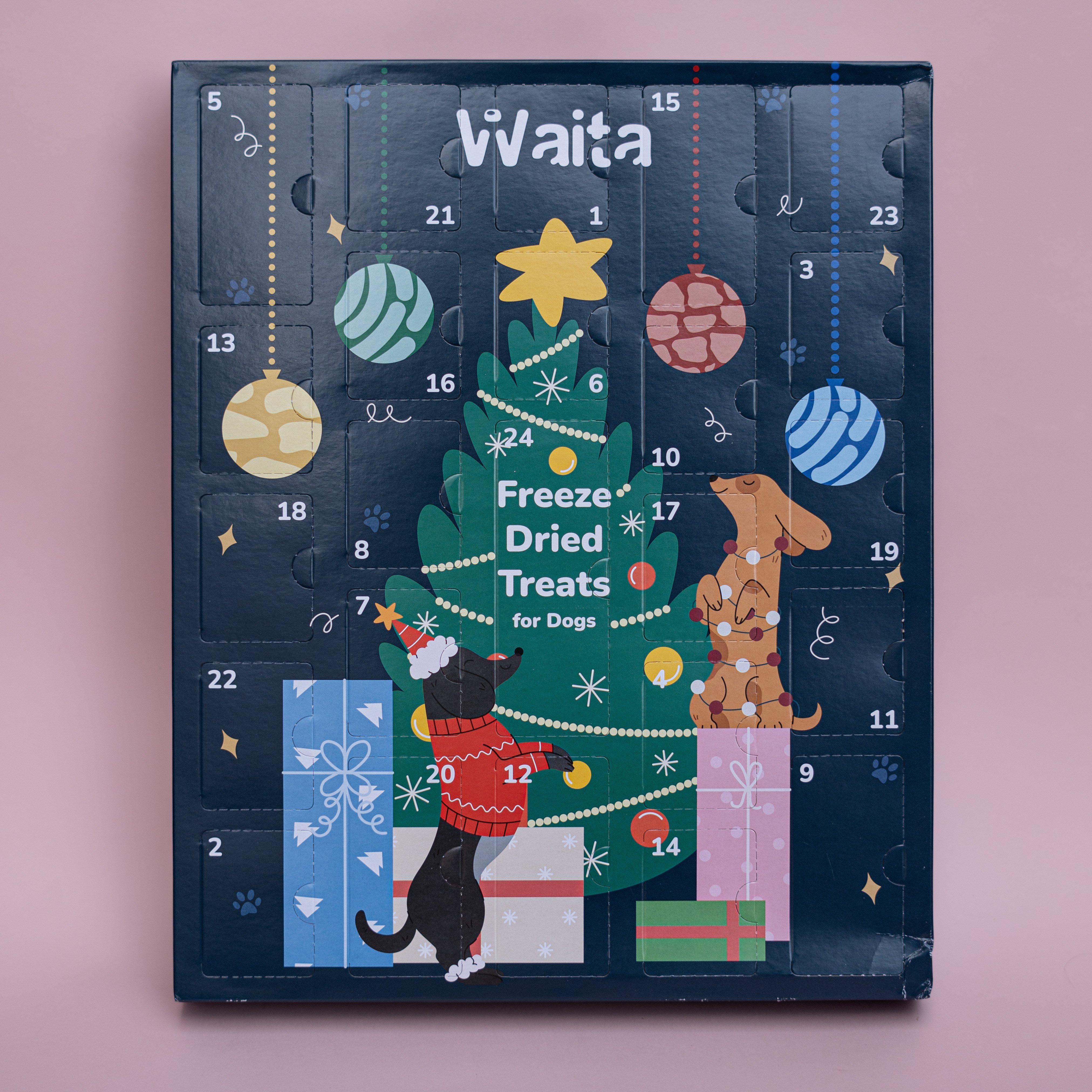Waita Pets advent calendars - Pet Product Marketing