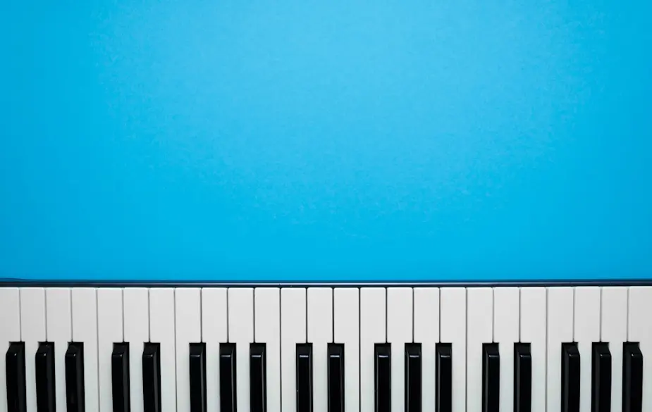 Abstract background with piano Abstract background with piano