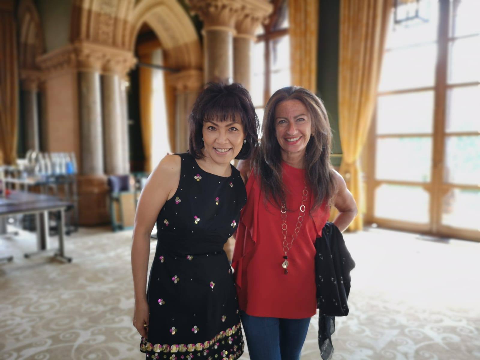 Erica Worth and Noriko Ogawa