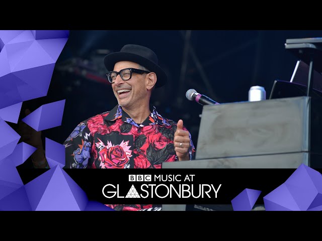 Jeff Goldblum Glastonbury c. Consequence of Sound