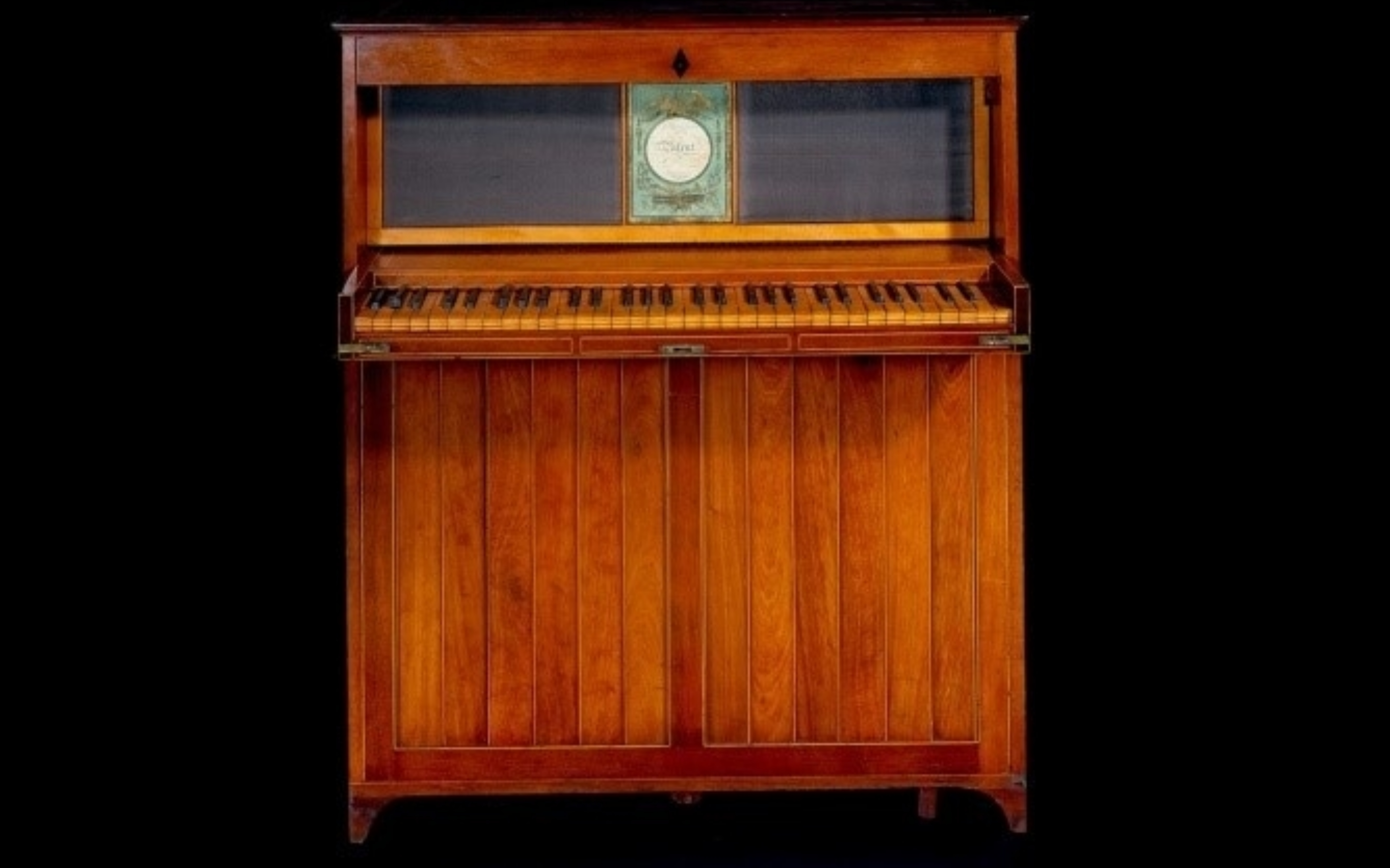 John Hawkins upright piano