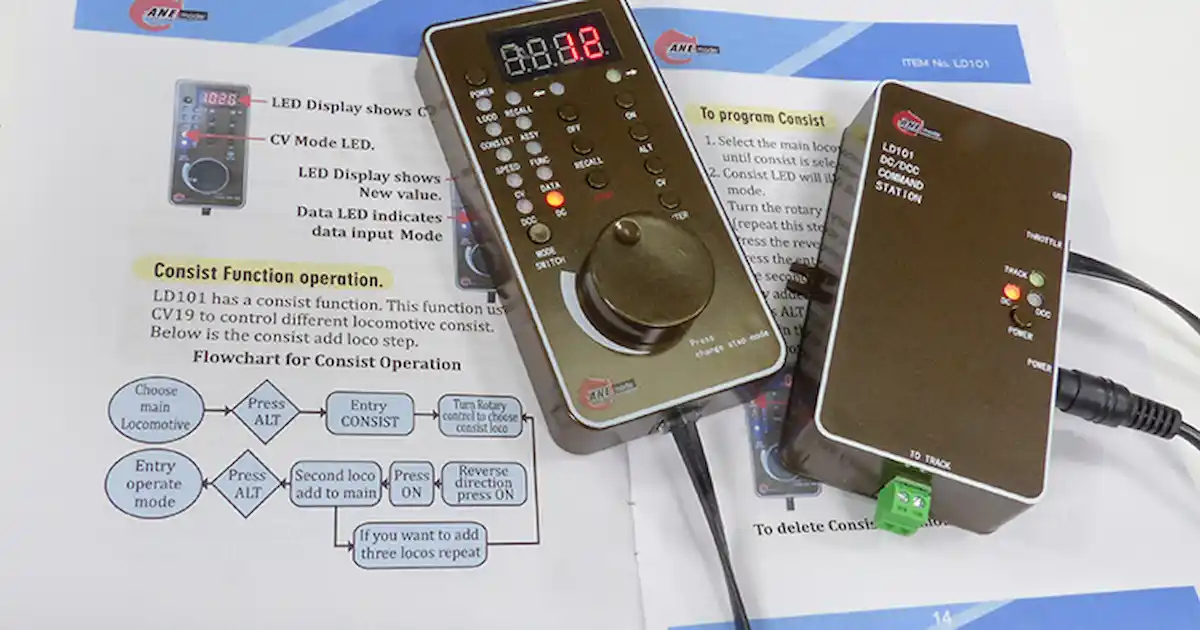 DMG Electech DC/DCC controller - World Of Railways