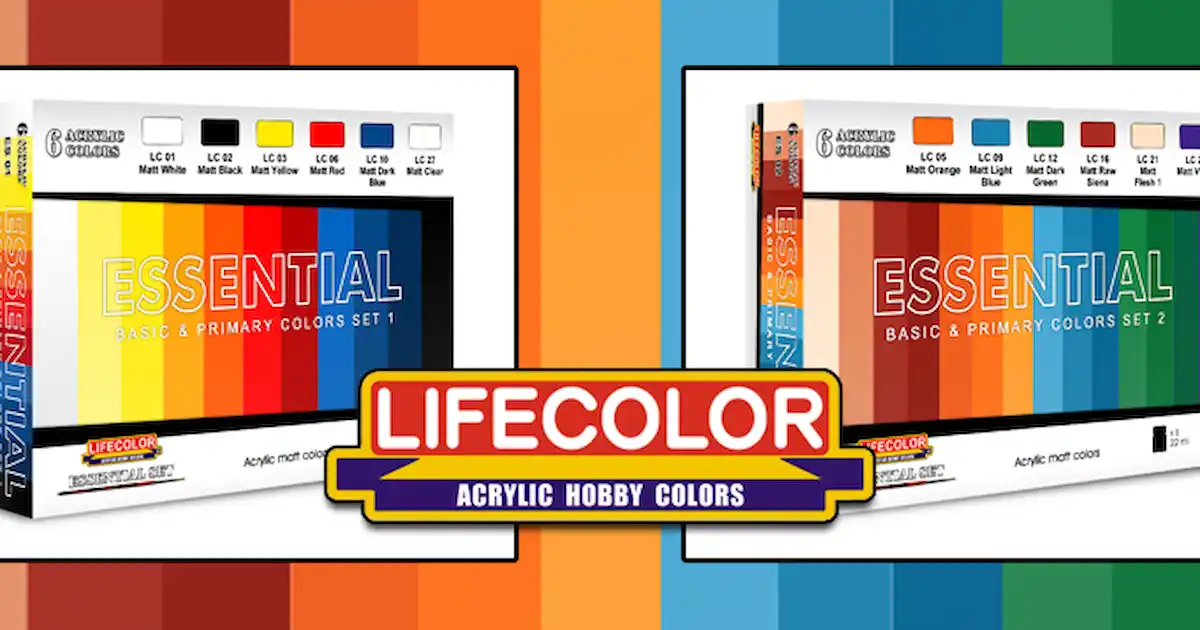 Lifecolor launches primary colours sets - World Of Railways